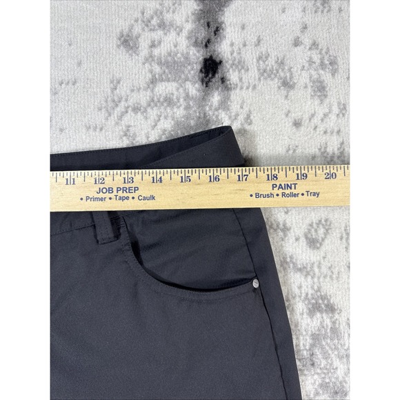 Puma Rickie Fowler 6 Pocket Pants Mens Size 34x34 Black performance Stretch‎ - Picture 3 of 11